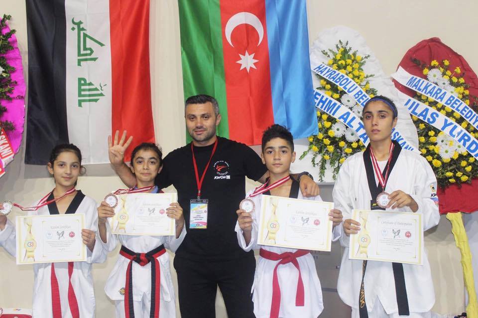 Taekvondoçularımız Türkiyədən 6 medalla dönürlər