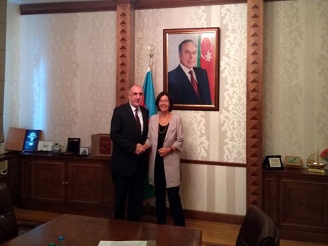 Elmar Məmmədyarov ATƏT Parlament Assambleyasının sədri ilə görüşüb