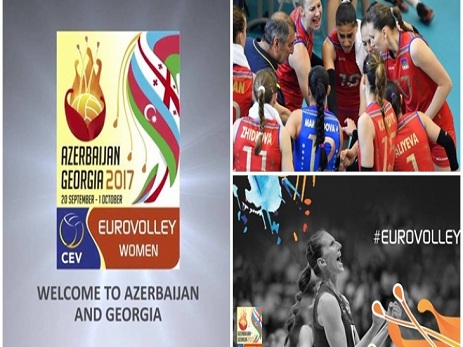 Bakıda voleybol üzrə Avropa çempionatının açılışı keçirilib