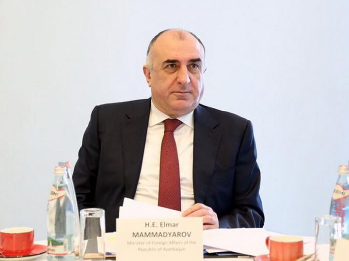 Эльмар Мамедъяров провел встречу в формате видеоконференции с сопредседателями МГ ОБСЕ